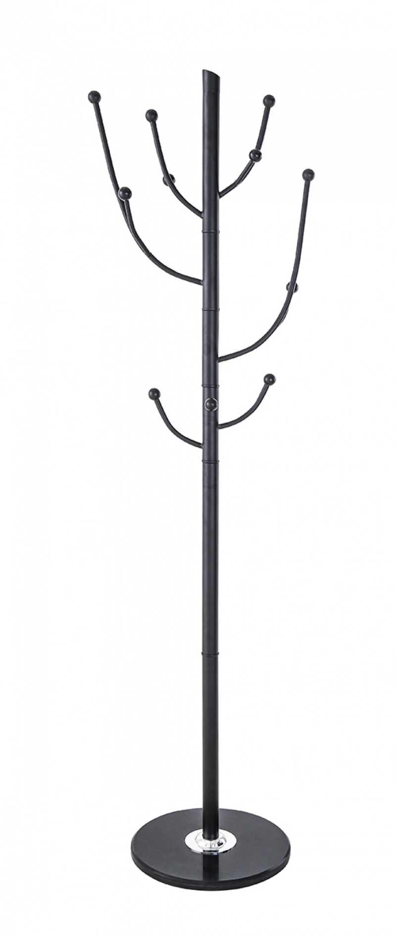 Wieszak na ubrania OFFICE PRODUCTS Helsinki, stojący, czarny