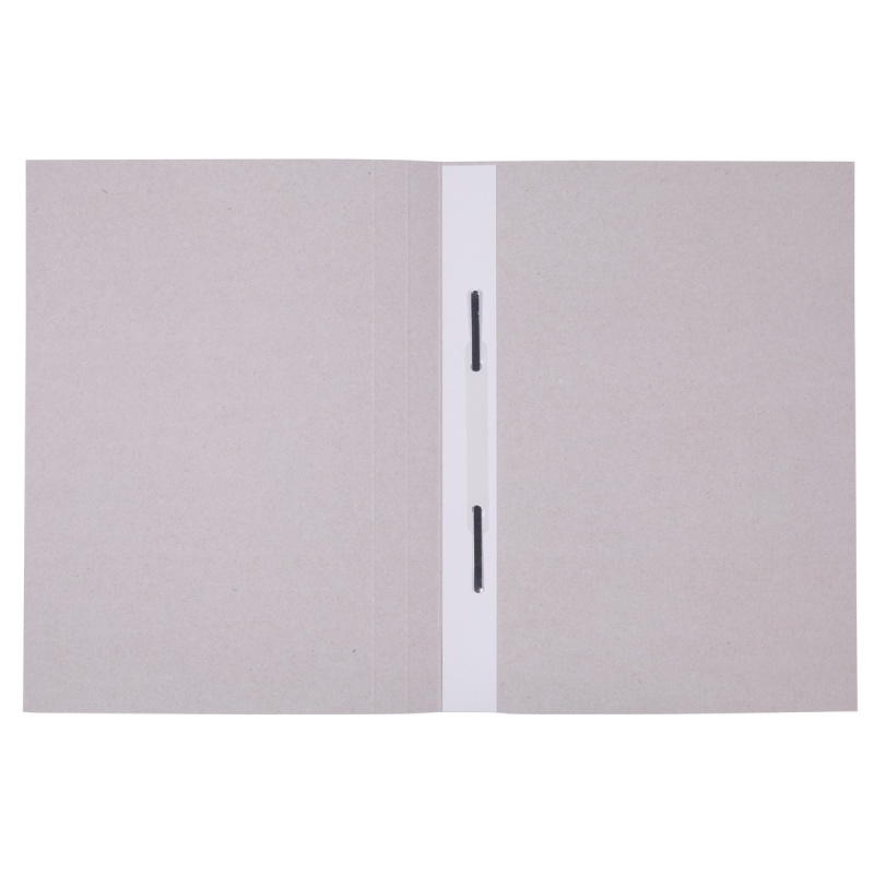 Skoroszyt OFFICE PRODUCTS Budget, karton, z listwą, nadruk, A4, 250gsm, biały