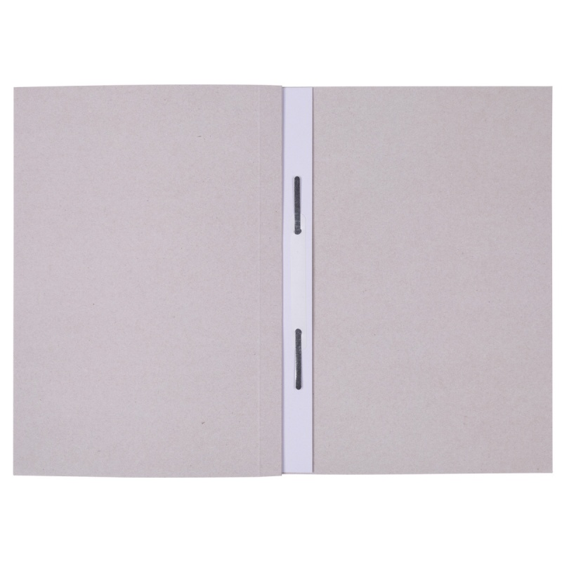 Skoroszyt OFFICE PRODUCTS Budget, karton, z oczkiem, nadruk, 1/1, A4, 250gsm, biały