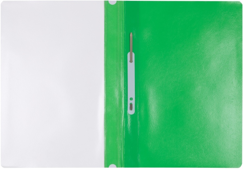 Skoroszyt OFFICE PRODUCTS, PP, A4, miękki, 100/170mikr., zielony