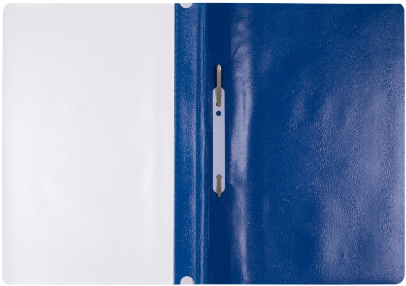 Skoroszyt OFFICE PRODUCTS, PP, A4, miękki, 100/170mikr., granatowy