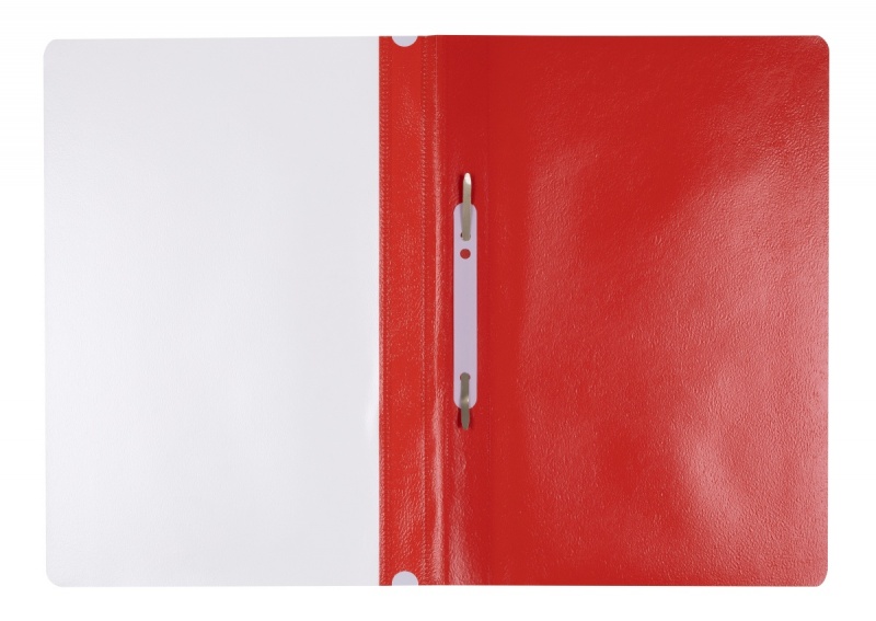 Skoroszyt OFFICE PRODUCTS, PP, A4, miękki, 100/170mikr., czerwony