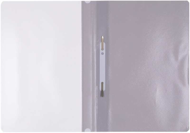 Skoroszyt OFFICE PRODUCTS, PP, A4, miękki, 100/170mikr., szary