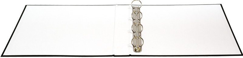 Segregator ringowy DONAU, PP, A4/4R/25mm, czerwony