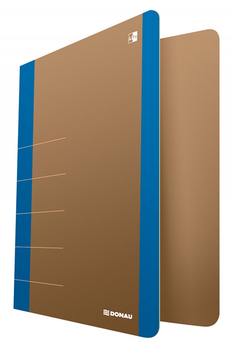 Segregator ringowy DONAU Life, A4/2RD/50mm, różowy