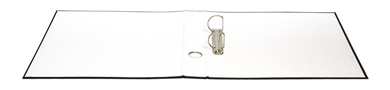 Segregator ringowy DONAU, PP, A4/2RD/30mm, czarny