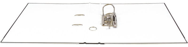 Segregator DONAU Master-S z szyną, PP, A4/50mm, czarny