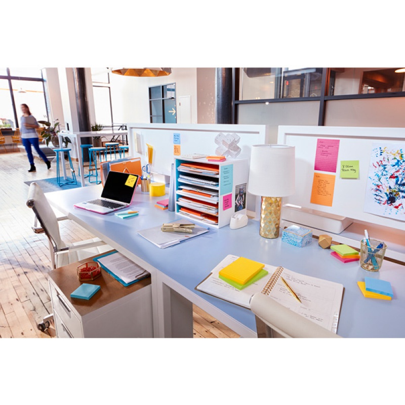 Bloczki 3M POST-IT 76x127mm RIO 6x90k Super Sticky 70005251320