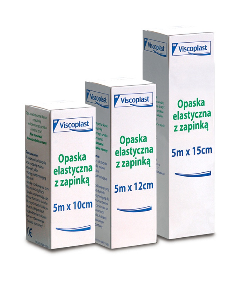 Opaska elastyczna z zapinką 5m x 10cm YP209020038 VISCOPLAST