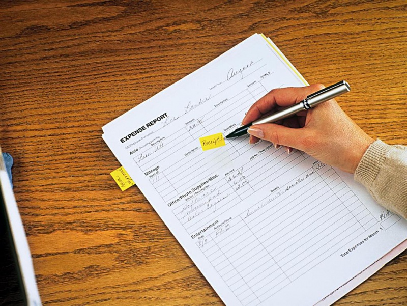 Zakładki indeksujące POST-IT® (680-Y2EU), PP, 25x43mm, 2x50 kart., żółte