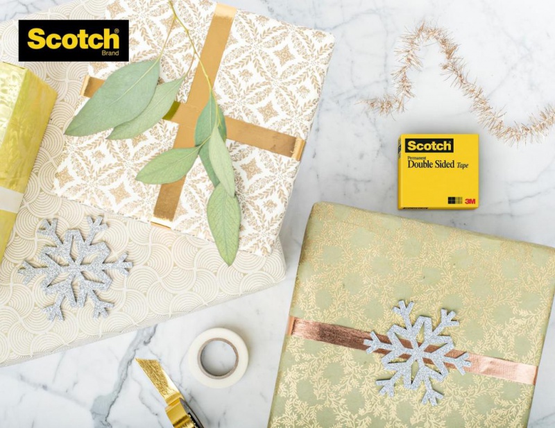 Taśma biurowa, dwustronna SCOTCH® (665), 12mm, 22,8m