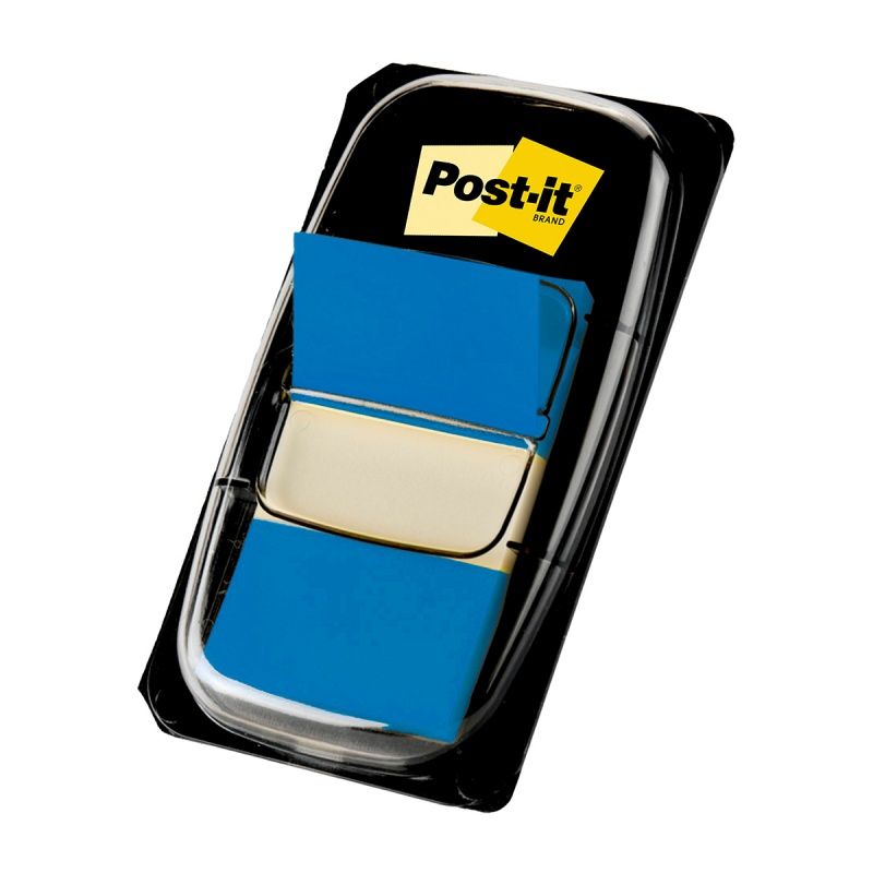 Zakładki indeksujące POST-IT® (680-2), PP, 25x43mm, 50 kart., niebieskie