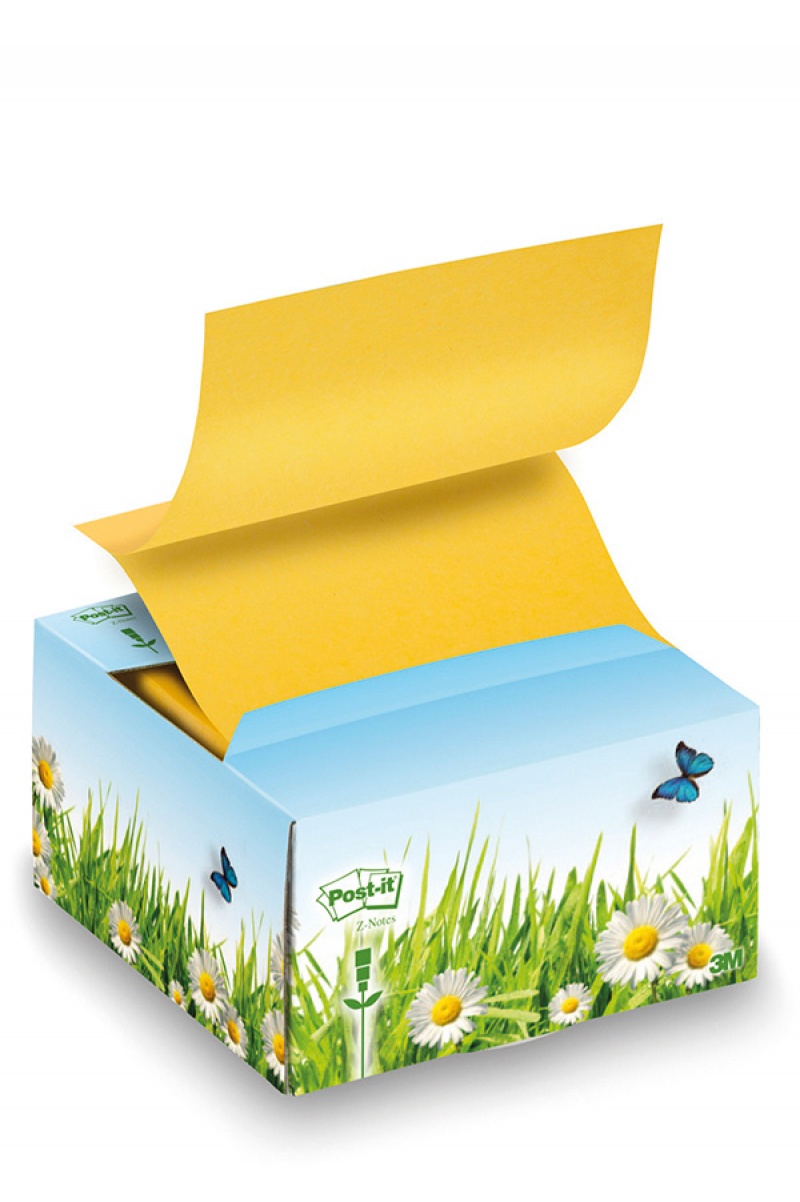 Zestaw promocyjny POST-IT® Z-Notes (DS100-VP), podajnik Combi-Millenium+12 bloczków+zakładka