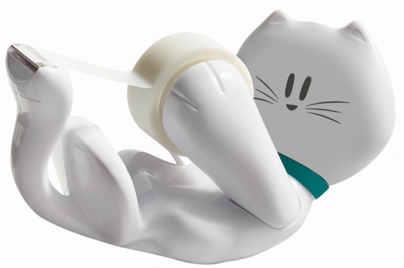 Dyspenser do taśm Scotch® w ksztalcie kotka (C39 KITTY), taśma GRATIS