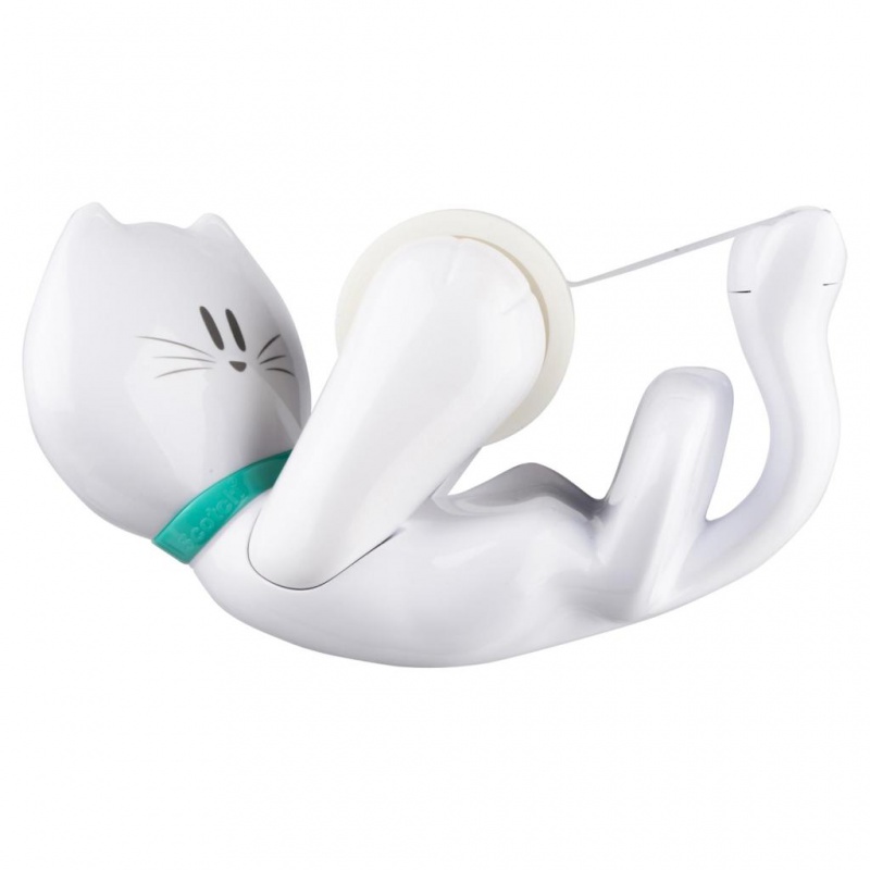 Dyspenser do taśm Scotch® w ksztalcie kotka (C39 KITTY), taśma GRATIS