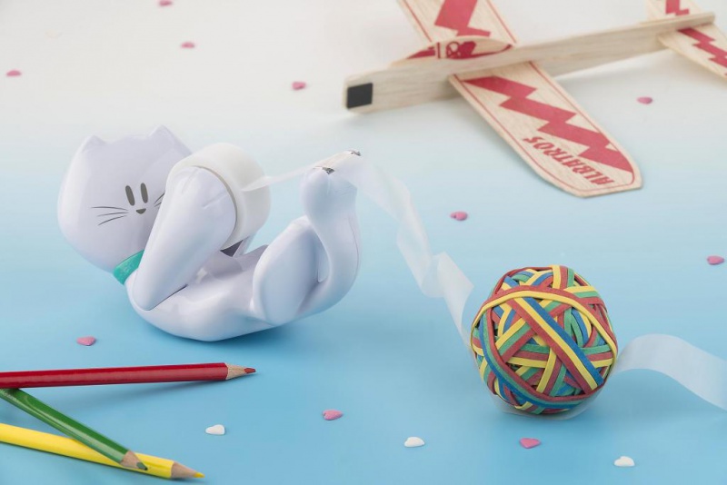 Dyspenser do taśm Scotch® w ksztalcie kotka (C39 KITTY), taśma GRATIS