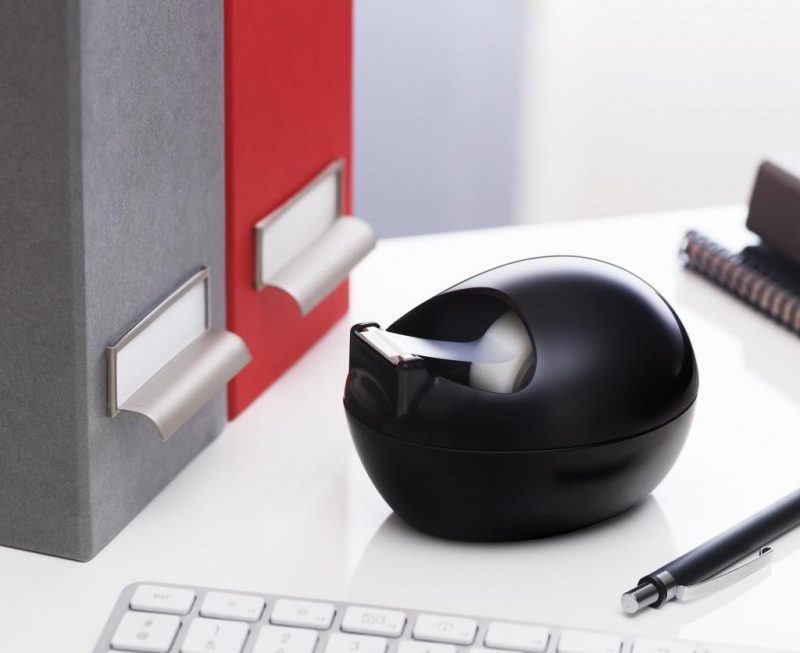 Dyspenser do taśm SCOTCH® Magic™ (C36-B-EU) projektu Karim Rashid, czarny, taśma GRATIS