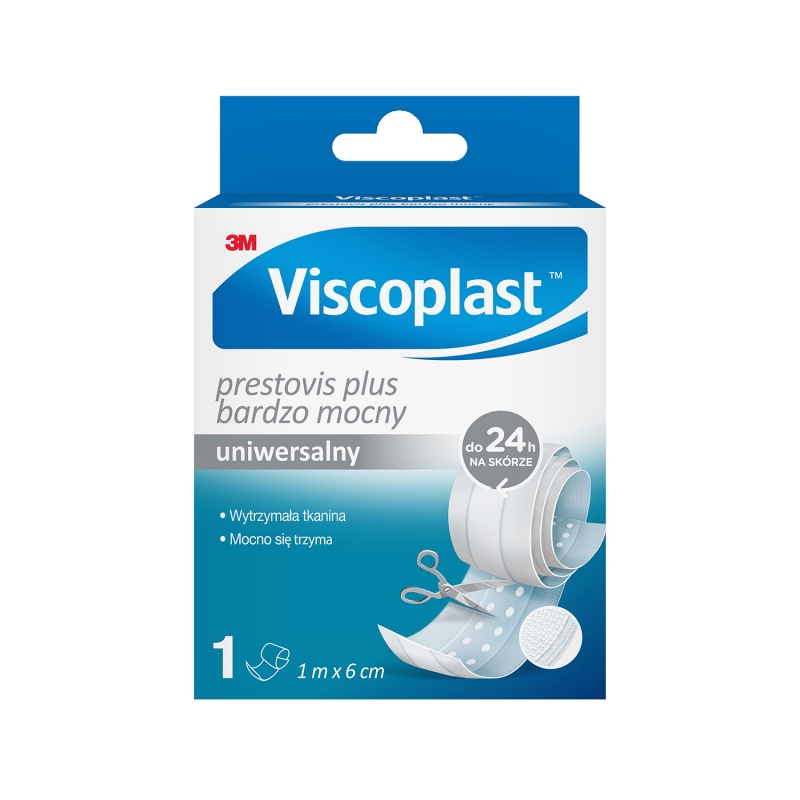Plaster do cięcia VISCOPLAST Prestovis Plus, supermocny, 6cmx1m
