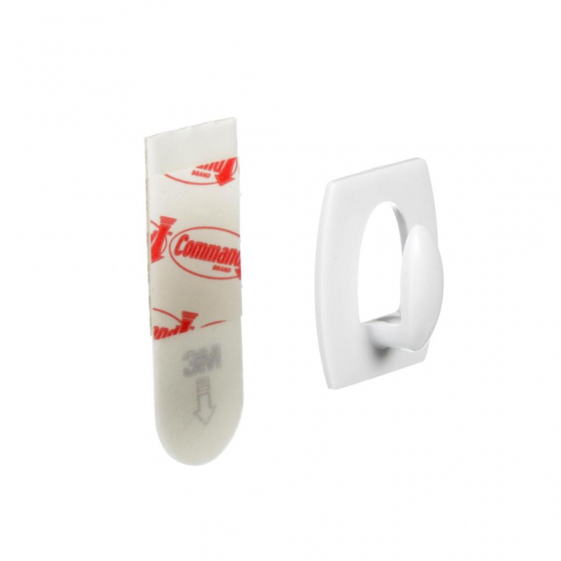 Haki wielokrotnego użytku COMMAND™ (17006 CLR), małe, 6szt., transparentne