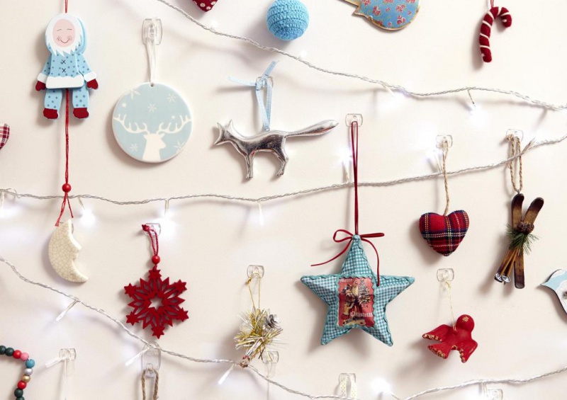 Haczyki COMMAND™ (17026CLR PL), do wieszania ozdób, 20 haczyków i 24 mini paski, transparentne