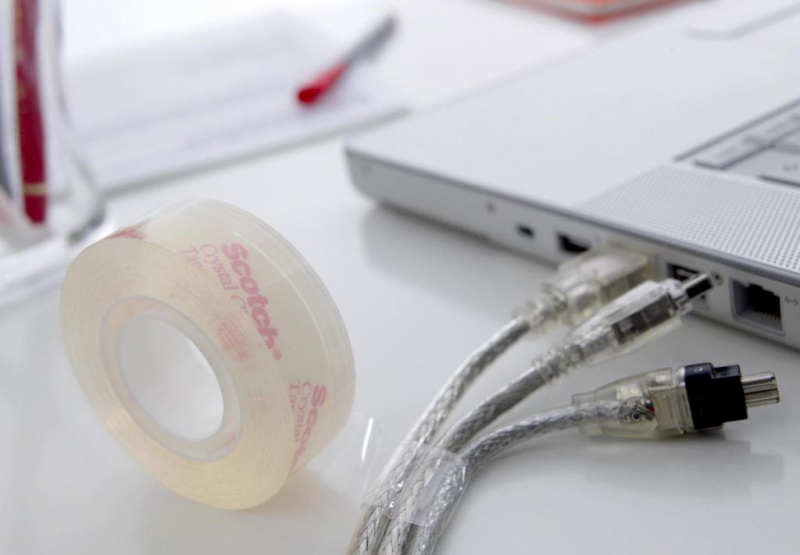 Taśma biurowa SCOTCH® Crystal (6-1975R2), 19mm, 7,5m, 2szt.