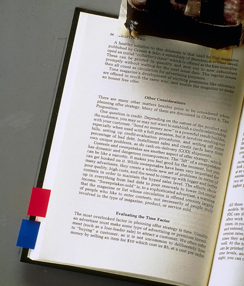 Zakładki indeksujące POST-IT® (680-B2EU), PP, 25x43mm, 2x50 kart., niebieskie