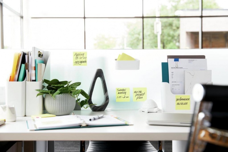 Bloczek samoprzylepny ekologiczny POST-IT® (653-1T), 38x51mm, 24x100 kart., żółty