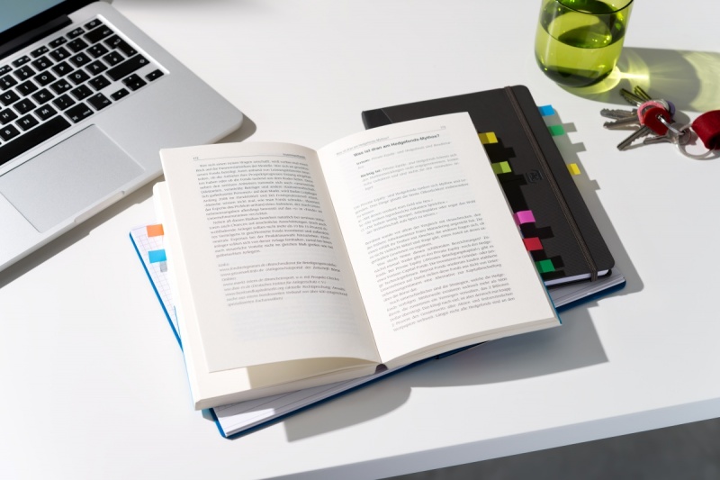 Zakładki indeksujące POST-IT® (683-5CB), PP, 12x43mm, 5x20 kart., mix kolorów