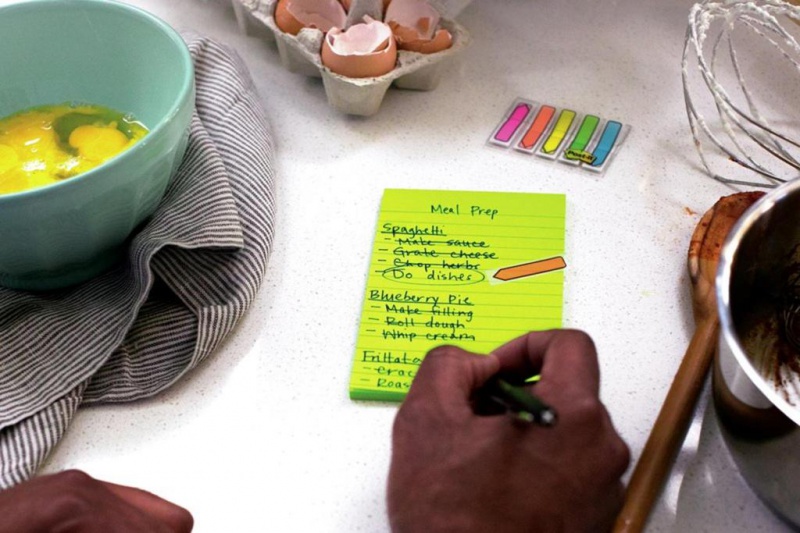 Zakładki indeksujące POST-IT® (684-ARR1), PP, 12x43mm, strzałka, 5x20 kart., mix kolorów