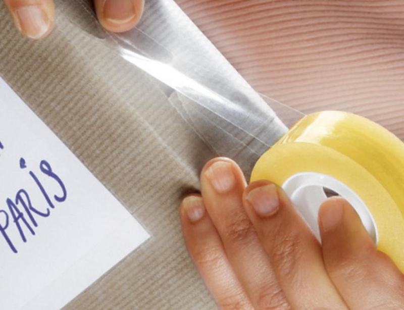 Taśma biurowa SCOTCH® (550), 19mm, 33m, w folii, 8szt., transparentna