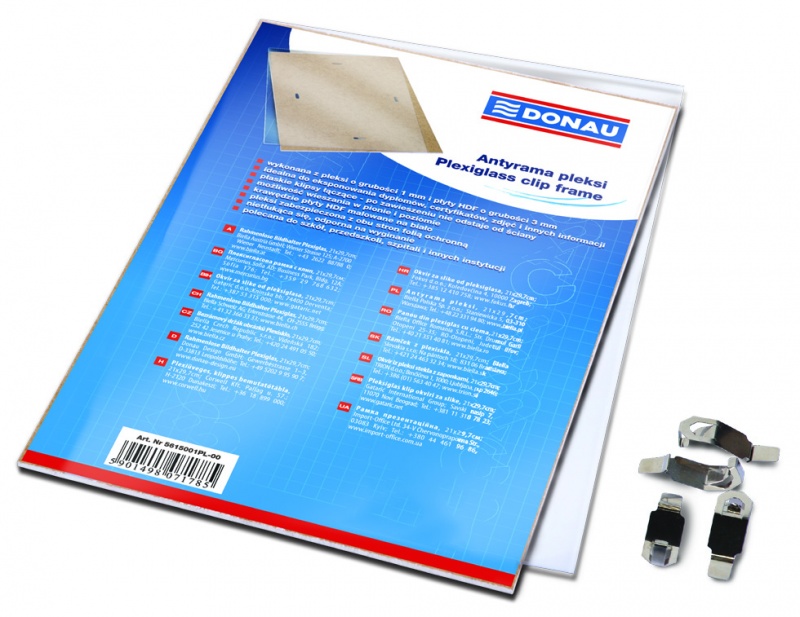 Antyrama DONAU, pleksi, 100x150mm