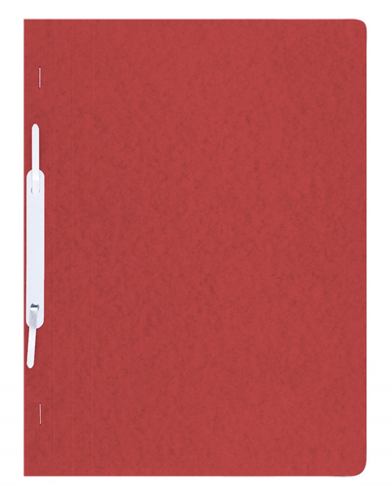 Skoroszyt DONAU, preszpan, A4, twardy, 390gsm, czerwony