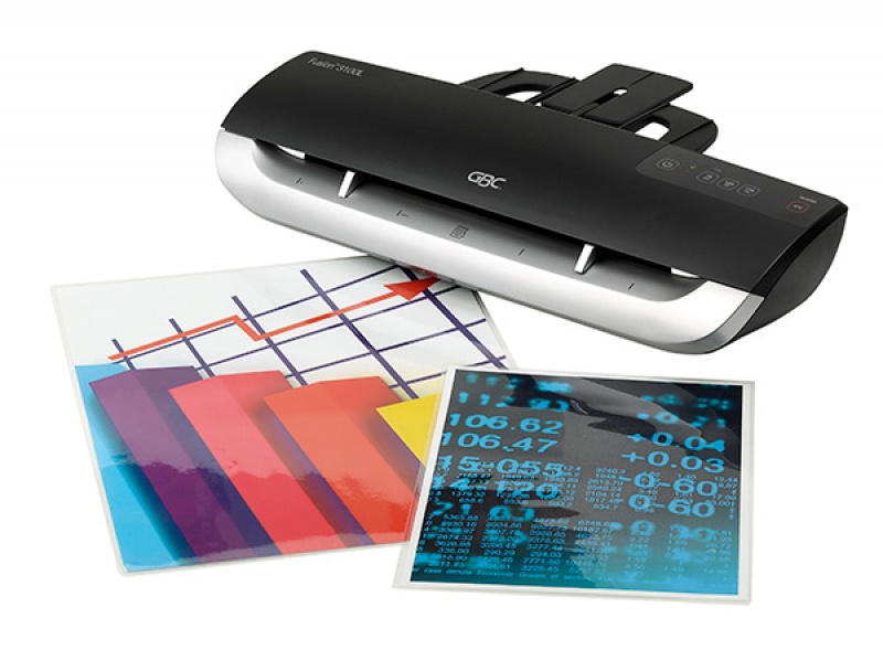 Laminator GBC Fusion 3100L, A3, nagrzew.: 1min, prędk. laminacji: 21s, grafitowy