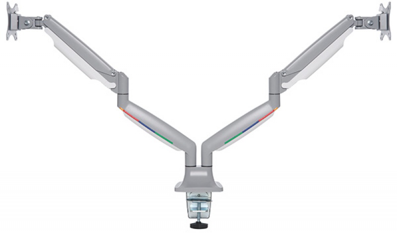 Uchwyt na monitor KENSINGTON SmartFit™ One-Touche, regulowane ramię, szary