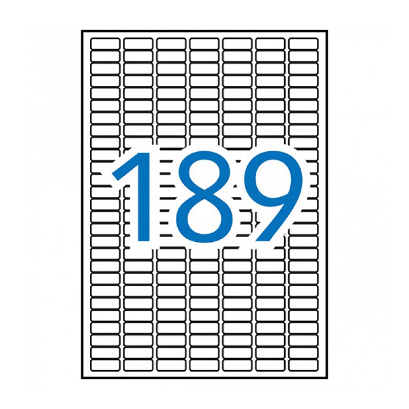 Etykiety uniwersalne APLI, 105x70mm, prostokątne, białe 100 ark.