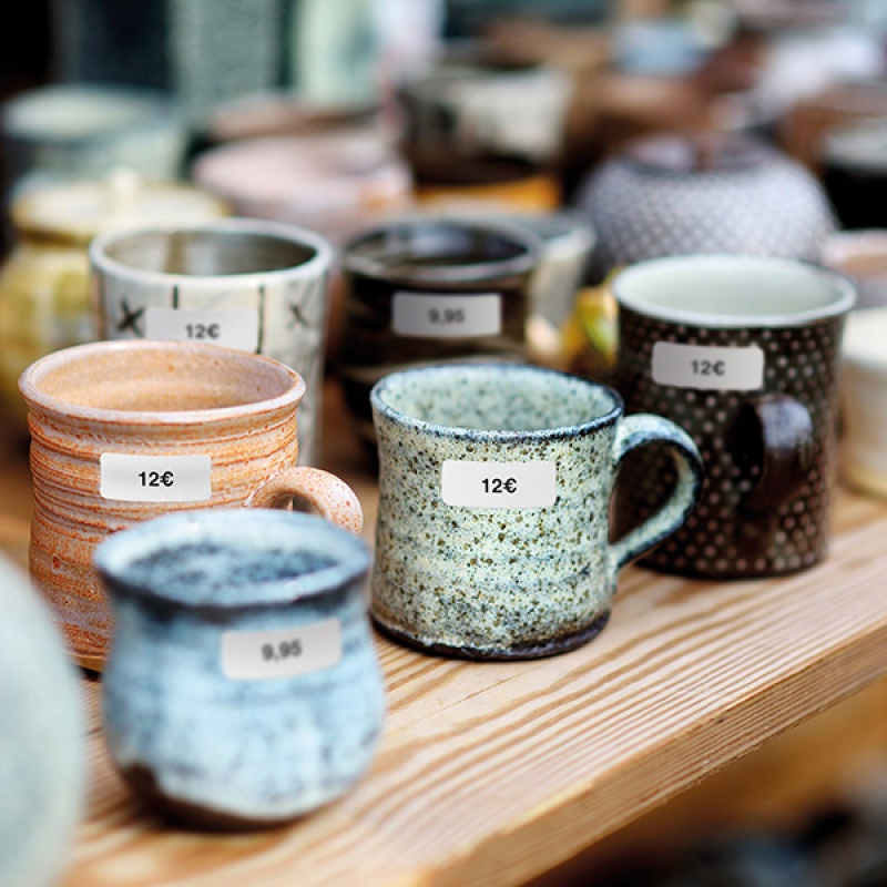 Etykiety uniwersalne APLI, 105x70mm, prostokątne, białe 100 ark.