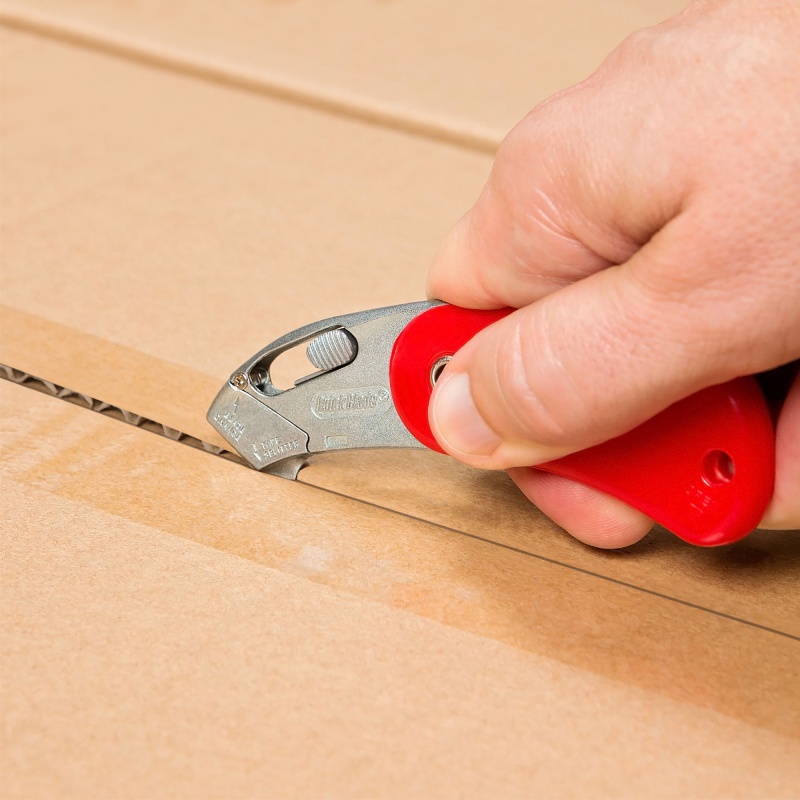 Nóż bezpieczny, składany PSC2, niebieski