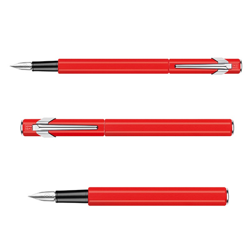 Pióro wieczne CARAN D'ACHE 849, M, czerwone