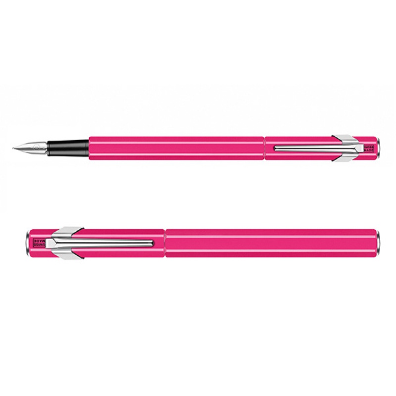 Pióro wieczne CARAN D'ACHE 849 Fluo Line, F, różowe