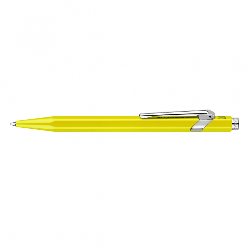 Długopis CARAN D'ACHE 849 Line Fluo, M, żółty