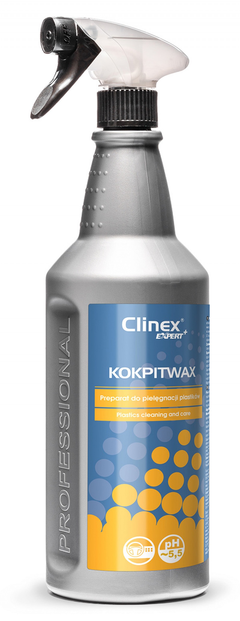 Preparat myjąco-pielęgnujący CLINEX Kokpit Wax  1l  40-108, do kokpitów