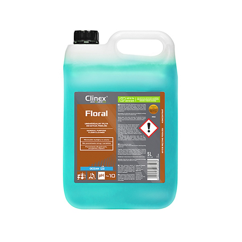 Uniwersalny płyn CLINEX Floral Ocean 5L 77-891, do mycia podłóg