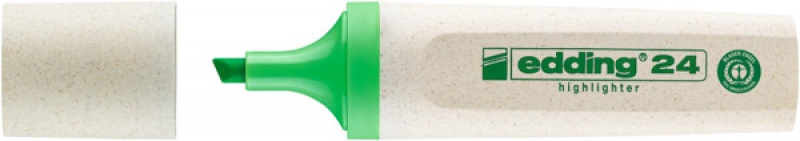 Zakreślacz ekologiczny zielony; 24/011/ZI ED  EDDING