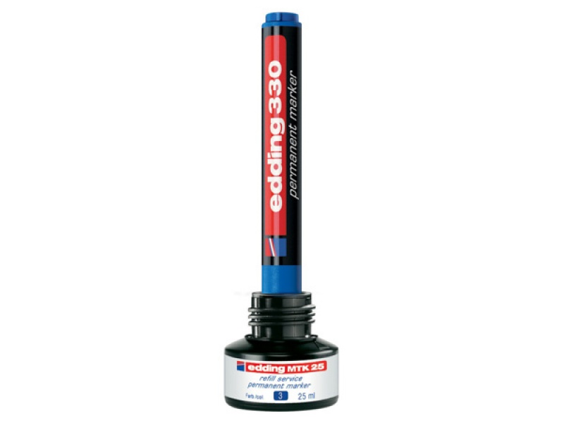 Marker permanentny A8 e-330 EDDING, czarny.
