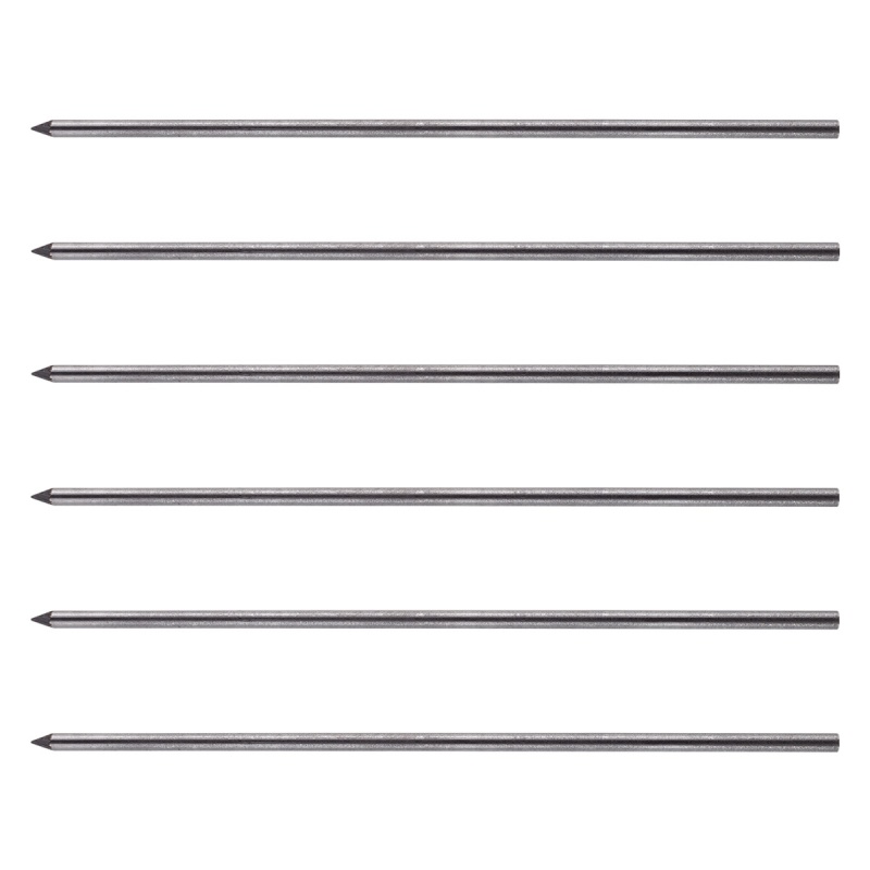 Wymienne wkłady e-8881 EDDING, do ołówka e-8880, 6 szt., grafitowe