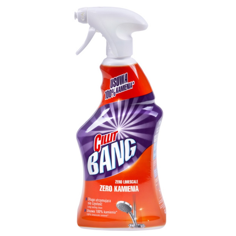 Płyn do czyszczenia CILLIT BANG 750ml kamień i brud pomarańczoy 40690