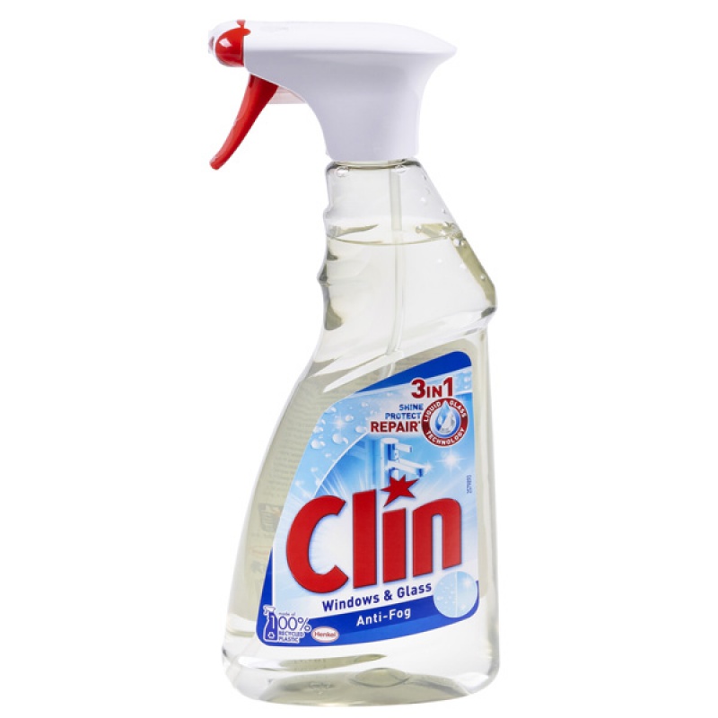 Płyn do mycia szyb CLIN Antypara, pompka, 500ml HPK004