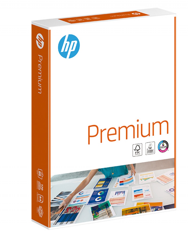 Papier ksero HP PREMIUM A4, 80gsm, 500 ark.
