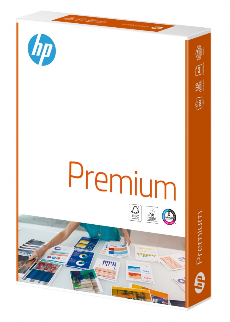 Papier ksero HP PREMIUM A4, 80gsm, 500 ark.