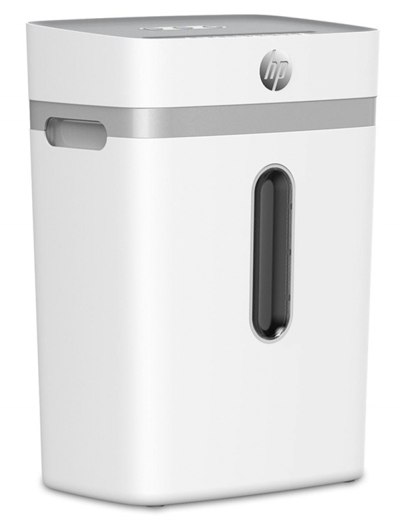 Niszczarka H P ONESHRED 12CC, ścinki, P-4, 12 kart., 23l, jasnoszara